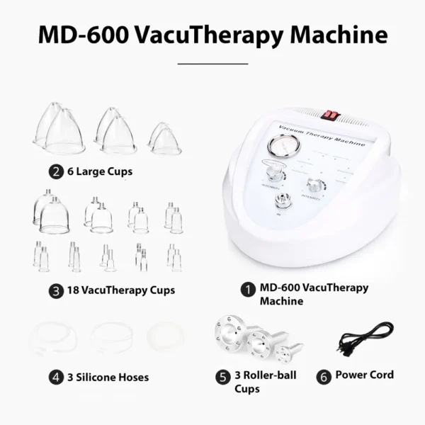 MD-600 Vacuum Therapy Machine Kit